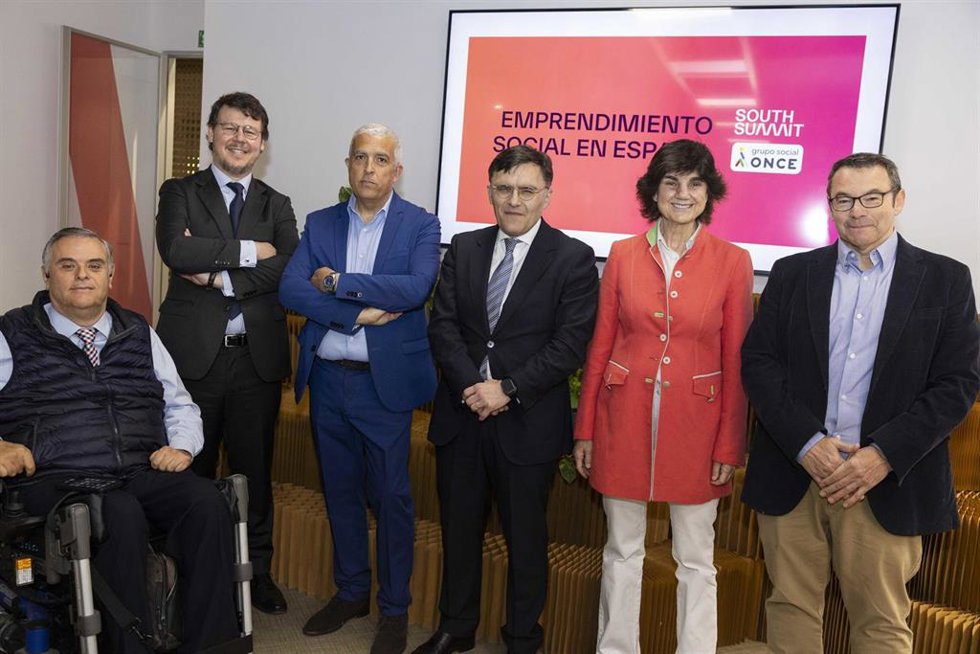Acto conjunto de South Summit y Grupo Social ONCE en Madrid