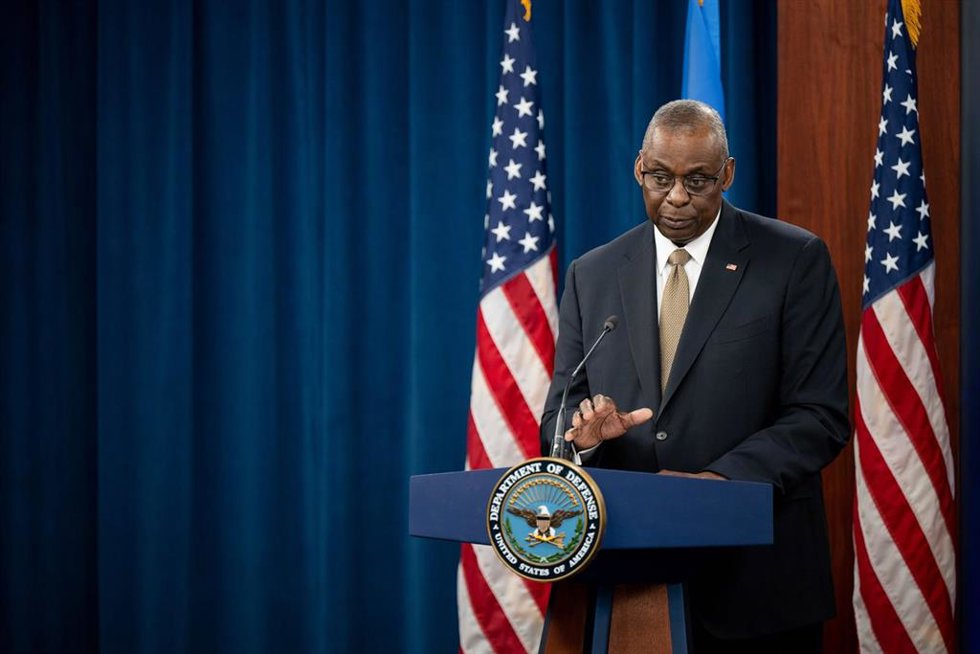 El secretario de Defensa de Estados Unidos, Lloyd Austin