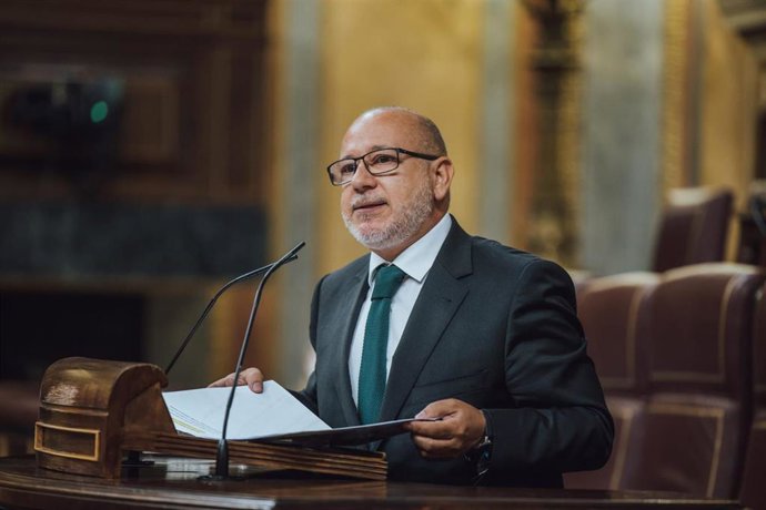 Archivo - El diputado de Vox por Jaén, Francisco José Alcaraz.