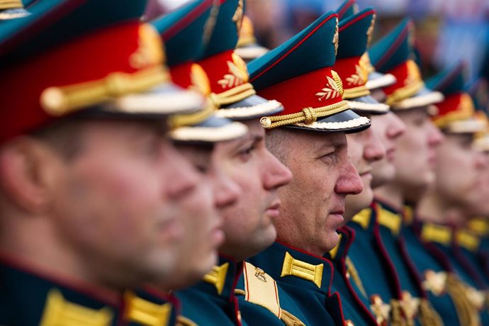 Personal militar ruso en una imagen de archivo.
