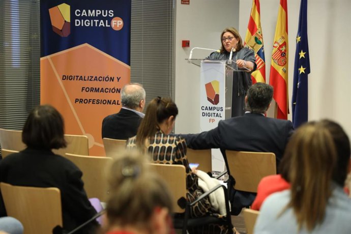 La directora general adjunta de la Cámara de Comercio de Zaragoza, Nieves Ágreda.