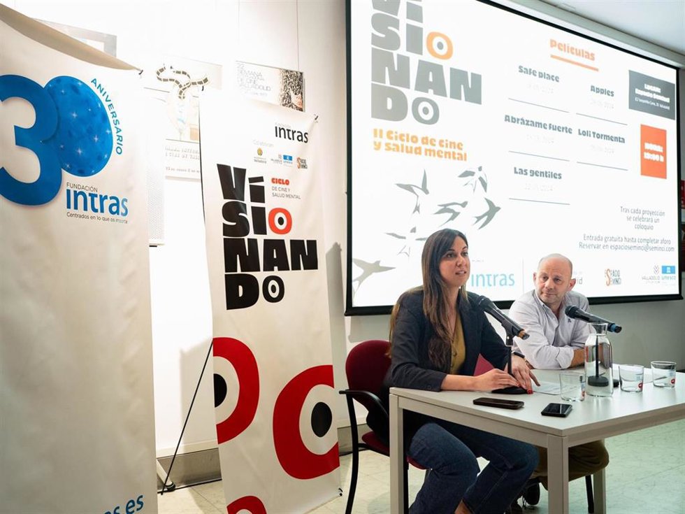 La concejala de Turismo, Eventos y Marca Ciudad, Blanca Jiménez, junto al presidente de la Fundación Intras, Pablo Gómez