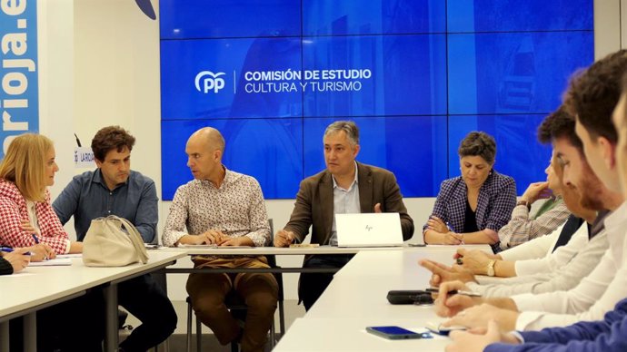 Primera Comisión de Cultura y Turismo del Partido Popular de La Rioja