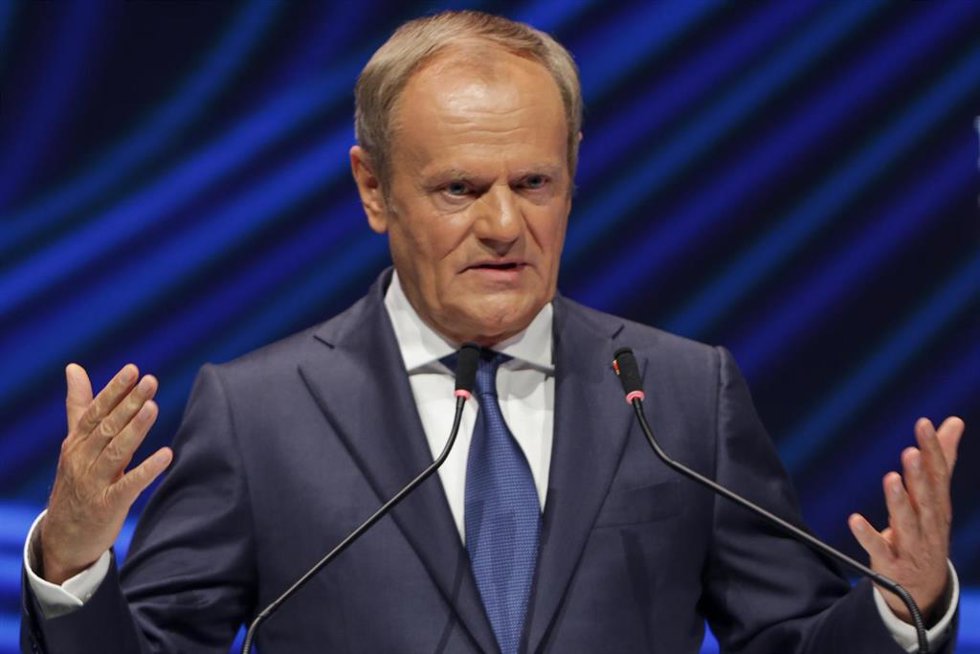 Archivo - El primer ministro de Polonia, Donald Tusk