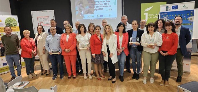 Asistentes a la jornada organizada por el Grupo de Desarrollo Rural (GDR) de la Sierra Sur de Jaén.
