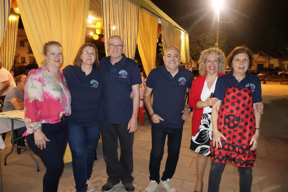 La delegada de  Participación Ciudadana, Teresa García, en una de las actividades de las Asociaciones de Vecinos.