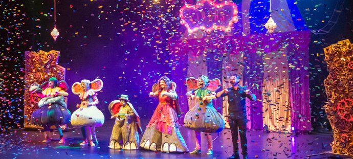 El musical 'Dumbo' llega el sábado 18 de mayo a La Casa de la Música y el Teatro de Arroyo (Valladolid).