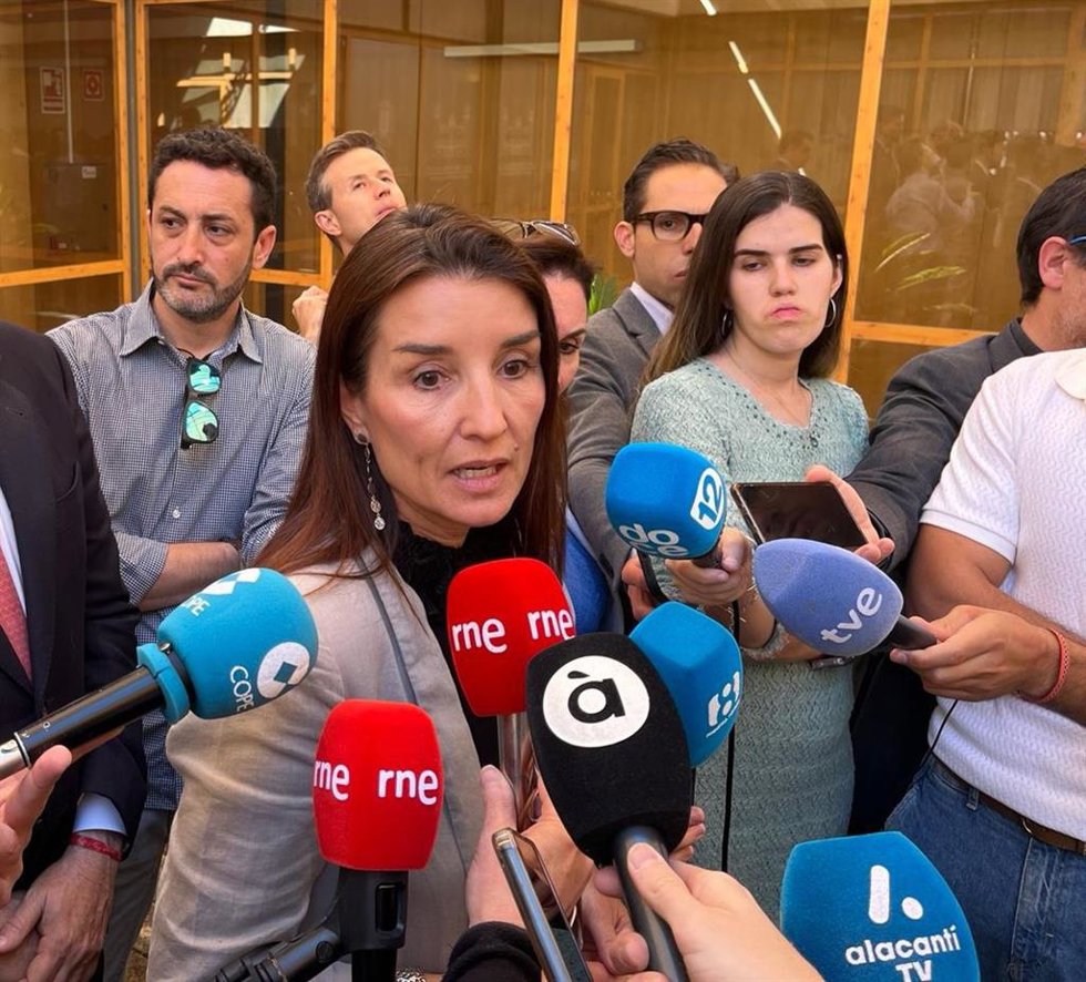 La portavoz del Consell y consellera de Hacienda, Economía y Administración Pública, Ruth Merino.