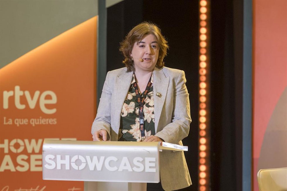 La presidenta interina de RTVE, Concepción Cascajosa.