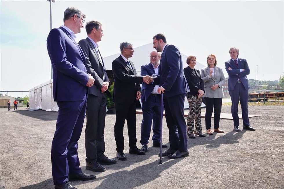 Comienza la obra de construcción de la nueva Acería Eléctrica de Gijón