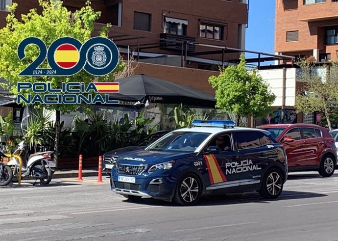 Imagen de archivo de vehículo policial.