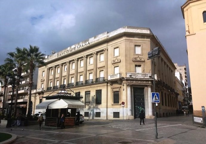 Archivo - Banco de España en Huelva, en una imagen de archivo