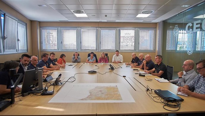 Reunión de coordinación sobre el Operativo Brifor de Prevención y Extinción de Incendios Forestales
