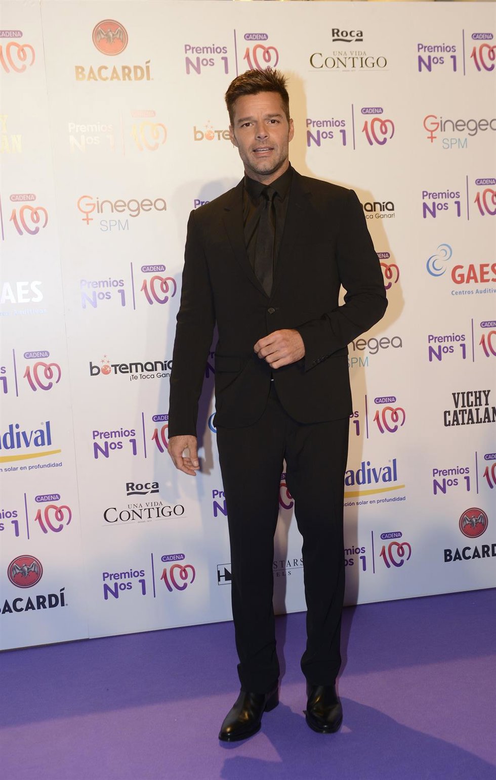 Archivo - El cantante Ricky Martin.