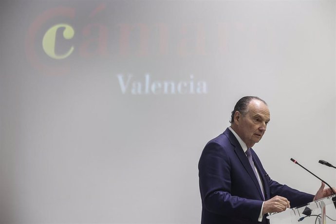 El presidente de la Cámara de Comercio de Valencia, Vicente Morata,