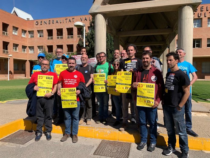La Plataforma en Defensa per l'Ensenyament Públic anuncia accions en suport a la vaga del 23 de maig