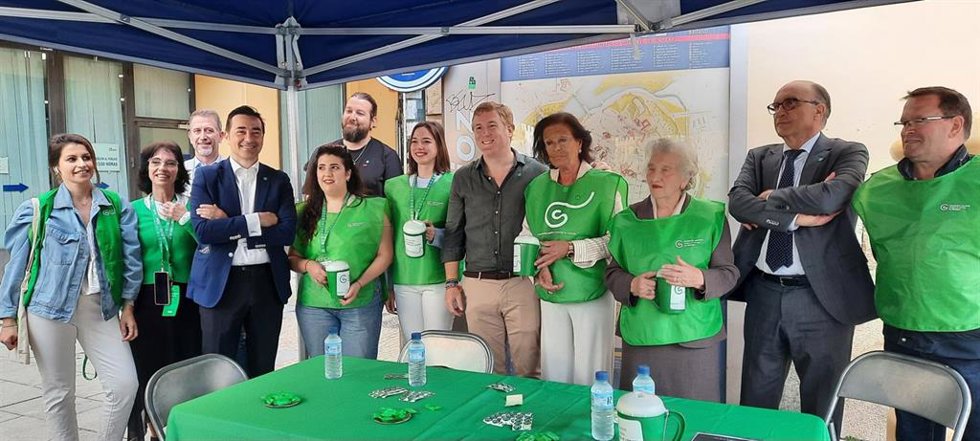 El alcalde de Badajoz, Ignacio Gragera, en la cuestión de la Asociación Española contra el Cáncer.