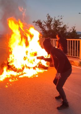 Els funcionaris de presons a l'accés tallat