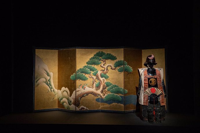 Una de les peces exposades a la secció 'Geisha/Samurai' 