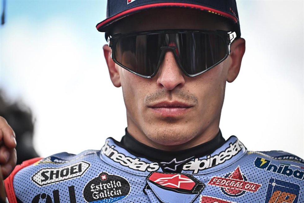 El piloto español Marc Márquez antes de un Gran Premio