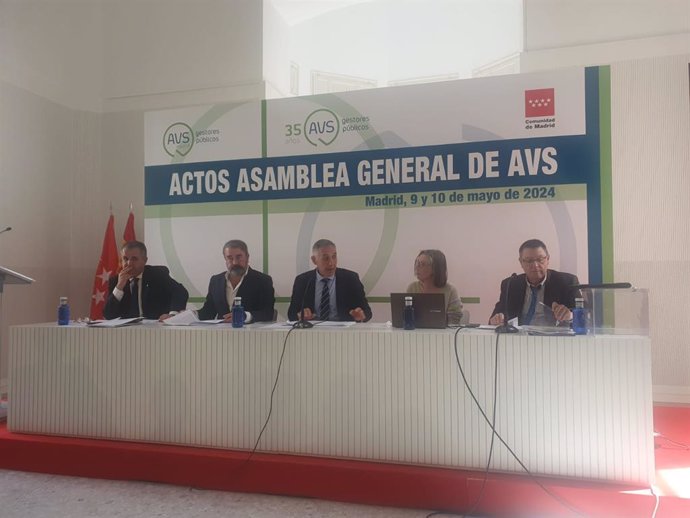 Asamblea General de la Asociación Española de Gestores Públicos de Vivienda y Suelo (AVS). En Madrid, a 9 de mayo de 2024.