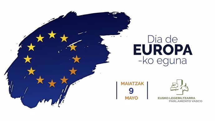 Parlamento Vasco se suma a los actos con motivo del Día de Europa