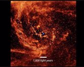 Foto: Espirales de miles de años luz nutren el agujero negro de Andrómeda