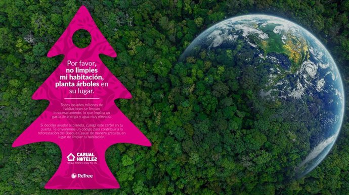 Casual Hoteles lanza una campaña sostenible para reforestar unos antiguos bosques en Teruel