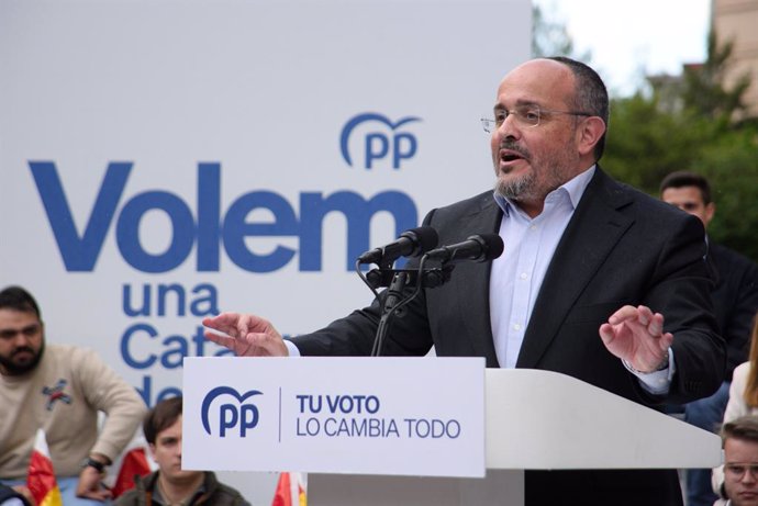 El candidat del PP a les eleccions catalanes, Alejandro Fernández