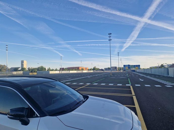 Segunda fase del aparcamiento del Hospital Universitario de Badajoz