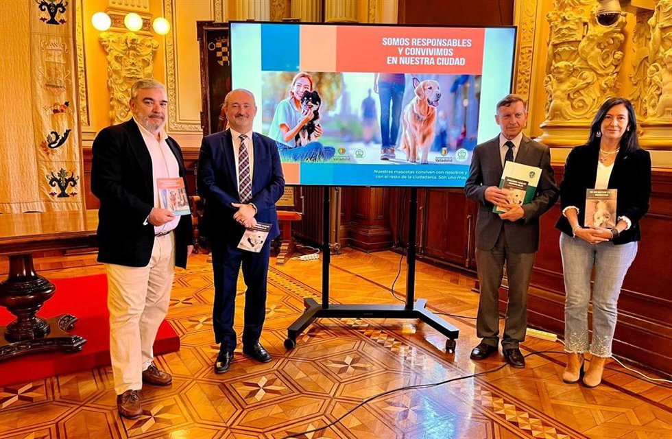 Presentación de la nueva campaña sobre tenencia responable de mascotas.