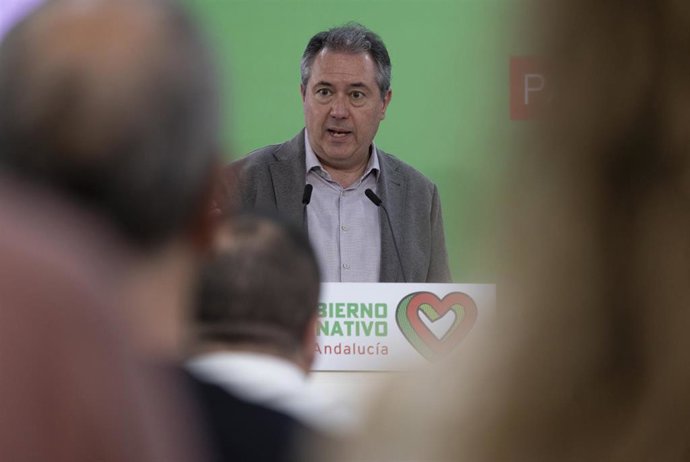 El secretario general del PSOE-A, Juan Espadas, en una foto de archivo.