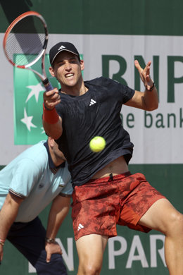 Archivo - Dominic Thiem of Austria during day 2 of the 2023 French Open, Roland-Garros 2023, second Grand Slam tennis tournament of the year, on May 29, 2023 at stade Roland-Garros in Paris, France - Photo Jean Catuffe / DPPI