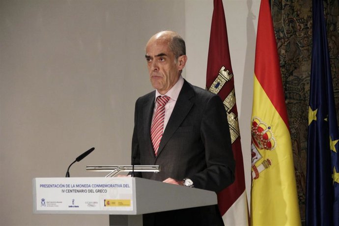 Archivo - El presidente de la Real Academia de Bellas Artes y Ciencias Históricas de Toledo, Jesús Carrobles, en una foto de archivo.