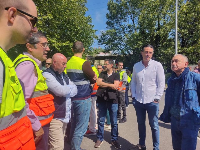 Pepe Álvarez en Avilés.