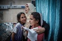 Las autoridades de Gaza alertan de que sólo queda combustible para 48 horas en un hospital en Deir al Balá