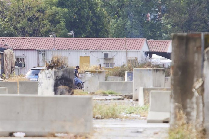 Archivo - Imagen de infraviviendas de El Vacie