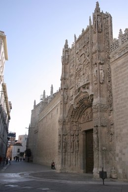 Archivo - Fachada de la sede del Museo Nacional de Escultura de Valladolid
