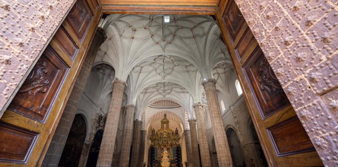Basílica de Santa María de los Corporales de Daroca (Zaragoza).