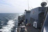 Foto: China/EEUU.- La Marina china denuncia la incursión ilegal de un destructor de EEUU en aguas territoriales