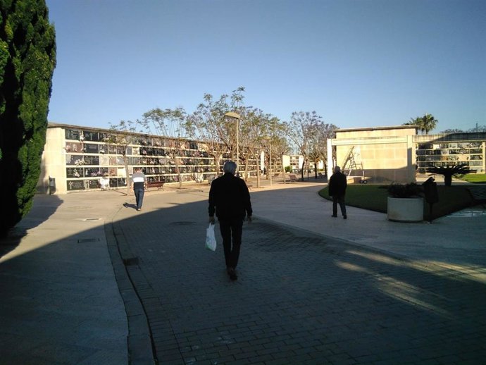 Archivo - Arxiu- Imatge d'arxiu d'un cementeri de Valncia. 