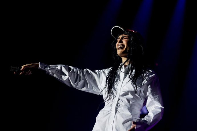 Archivo - La cantante Natalia Lacunza.  durante su actuación en el concierto Spotify Equal Fest, en el Wizink Center,