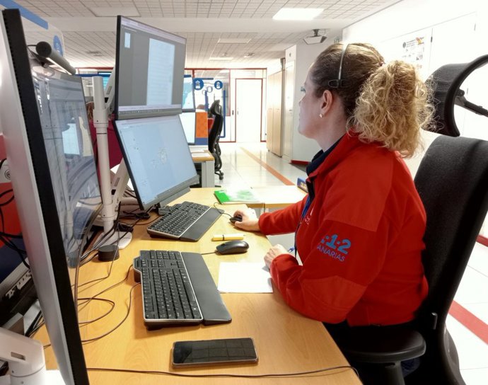 Sala operativa del Centro Coordinador de Emergencias y Seguridad (Cecoes) 1-1-2