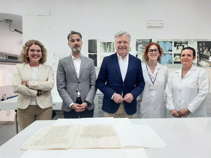 Levantamiento del documento de la sede del Instituto Andaluz de Patrimonio Histórico.