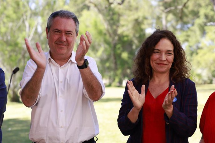 Juan Espadas y Lina Gálvez, este sábado