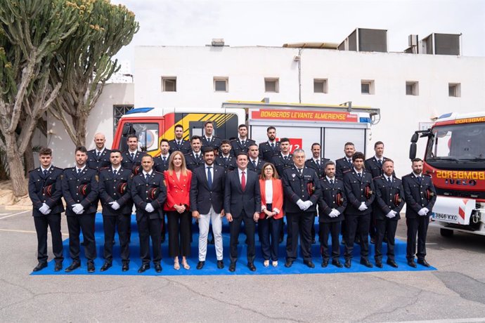 Nueva promoción de 22 bomberos para el Consorio de Bomberos del Levante Almeriense.