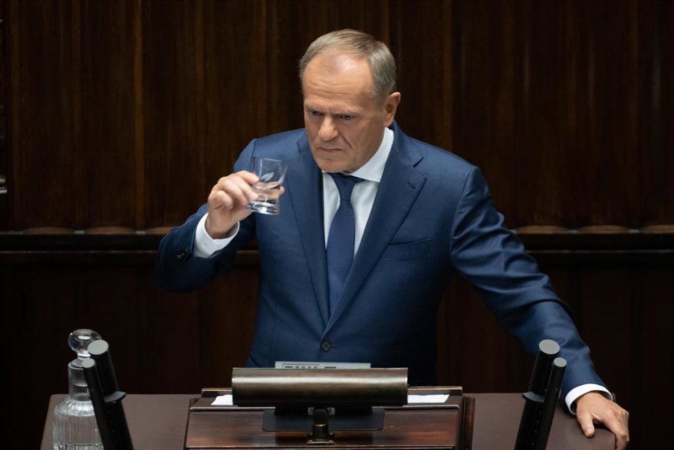 El primer ministro de Polonia, Donald Tusk 