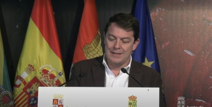 El presidente de la Junta, Alfonso Fernández Mañueco