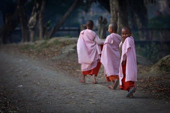 Archivo - Imagen de archivo de budismo en Birmania 