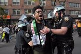 Foto: Más de 2.400 detenidos, incluidos 50 profesores, en protestas universitarias propalestinas en EEUU desde el 18 de abril